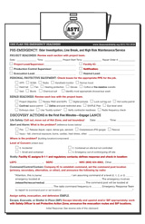 Emergency Response Readiness Clipboard with Pen