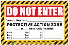 Do Not Enter—Protective Action Zone