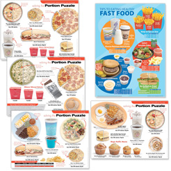 The Amount Counts Nutrition Poster Series for Middle and High School
