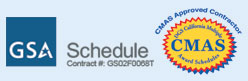 GSA Schedule GS02F0068T CMAS Approved Contractor