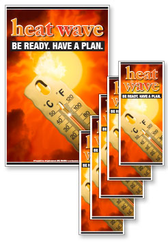 Heat Wave Poster and Rack Card Kit