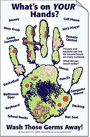Promote Hand Washing with Germy Hand