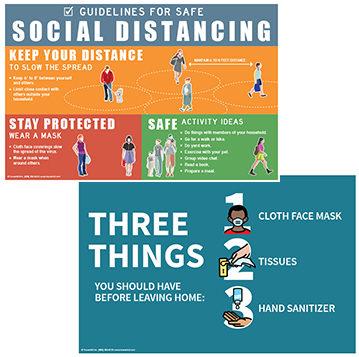 Disease Prevention Posters for Public Health and Health Care Settings
