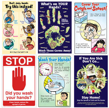 Infection Control Posters for Public Health and Health Care Settings