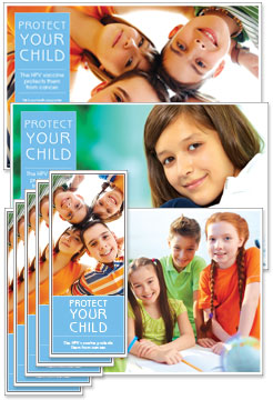 HPV Vaccination Rack Card and Poster Kits