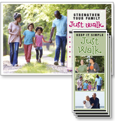 Walking Family - Rack Card Kit