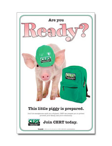Are You Ready? Piggy poster