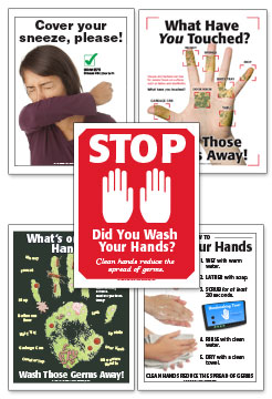 Infection Control Posters for The Food Service Industry