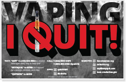 Vaping I Quit! Poster