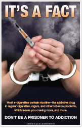 Don’t Be a Prisoner to Addiction Poster